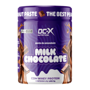 Pasta de Amendoim Gourmet (1Kg) Milk Choco – DCX NUTRITION