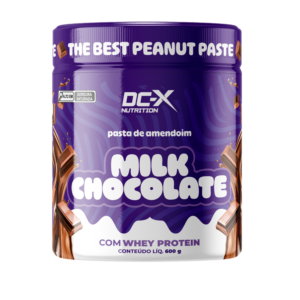 Pasta de Amendoim Gourmet (600g) Milk Choco – DCX NUTRITION