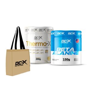 Combo Thermo-x C/ Cafeína (200g) + Beta Alanina (150g) + EcoBag - DCX
