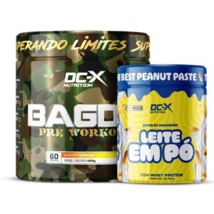 Comprou Pré Treino Bagdá (420g) DCX - GANHOU: Pasta de Amendoim Gourmet (250g) DCX