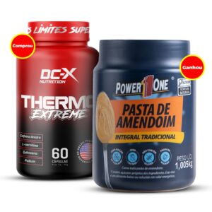 Comprou Thermo Extreme (60 Caps) DCX - GANHOU: PASTA DE AMENDOIM (1KG) POWER ONE