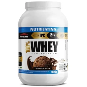 100% Whey Concentrada (1020g) - Nutrilatina