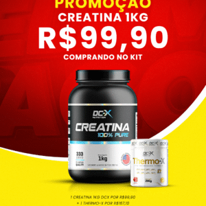 Combo Definição Extrema - Neste Combo a Creatina de 1kg 100% Pura sai a 99,90.