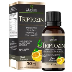 TRIPTOZIN - MELATONINA, TIPTOFANO, VITAMINA D3 E B12 (30 ML) - BIOKLEIN