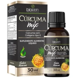 Cúrcuma Mix com Colágeno Tipo II (30ml) - Bioklein