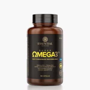 Super Ômega-3 TG Essential 1g – 180 Cápsulas com Alta Concentração de EPA e DHA