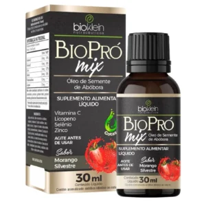 BioPró Mix - Óleo de semente de abóbora + Licopeno, Selênio, Zinco e Vitamina C (30ml) - Bioklein