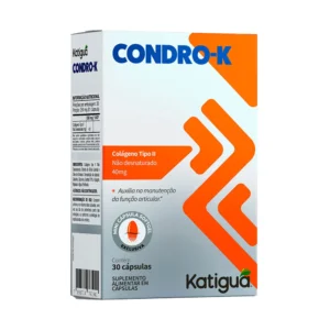 Condro-K Katiguá – Saúde das Articulações com Colágeno Tipo II e Vitaminas – 30 Cápsulas