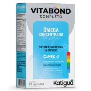 Vitabond Ômega 3 Meg3 Katiguá – 60 Cápsulas com EPA e DHA