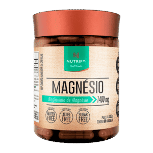 Magnésio bisglicinato (60 Caps) - NUTRIFY