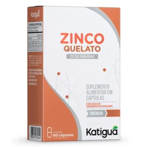 Zinco Quelato (60 Cápsulas) - Katiguá