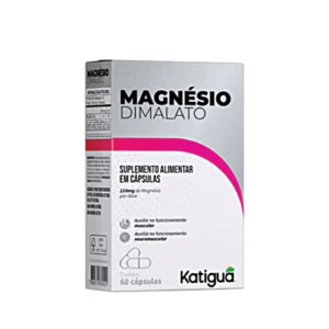 Magnésio Dimalato 210 mg – 60 Cápsulas Katiguá | Energia, Músculos e Bem‑Estar