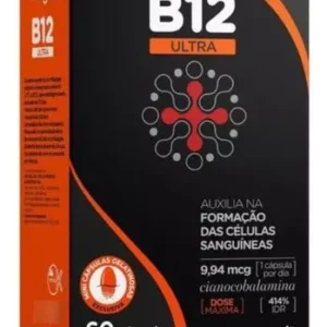 Vitamina B12 Ultra 60 Cápsulas – Katiguá | Energia, Memória e Bem-Estar