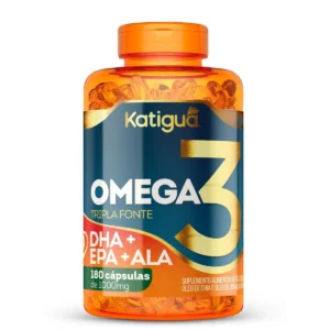 Ômega 3 Tripla Fonte (180 Cápsulas) – Katiguá | Alta Concentração e Pureza