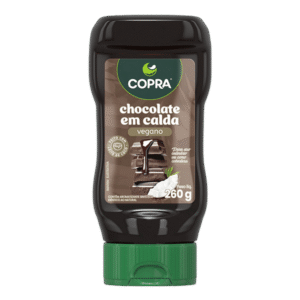 Chocolate em Calda Copra 260g – Vegano, Sem Glúten e Sem Lactose