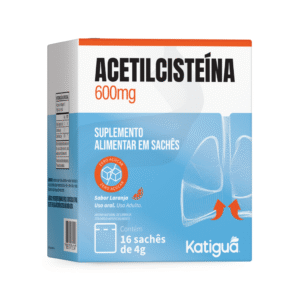 Acetilcisteína 600MGX5G (16 - Sachês) - KATIGUA