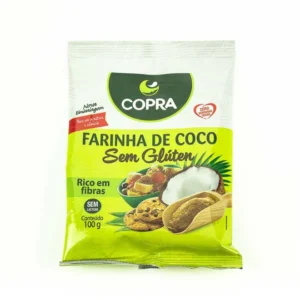 Farinha de Coco Copra 100g – Natural, Sem Glúten e Rica em Fibras