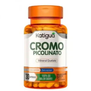Picolinato de Cromo 30 cáps – Katiguá | Metabolismo & Regulação Glicêmica