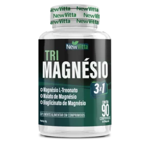 TRI MAGNÉSIO 3X1 (90 COMPRIMIDOS) - NEW VITTA