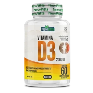 VITAMINA D3 (60 COMPRIMIDOS) - NEW VITTA