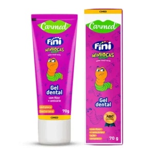 Gel Dental Fini Minhocas Azedinhas (70g) - CARMED