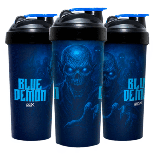 Coqueteleira DCX Nutrition Blue Demon – Edição Especial Pré-Treino (600ml)