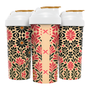 Coqueteleira Floral DCX – Leveza, Estilo e Performance no Seu Treino!