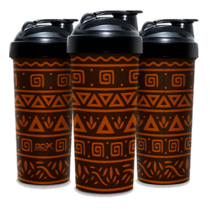 Coqueteleira DCX Nutrition Tribal Afro – Edição Cultura (600ml)
