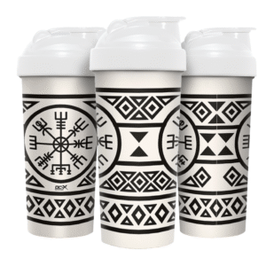 Coqueteleira DCX Nutrition Viking Branca – Edição Nórdica (600ml)