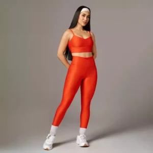 Legging Clássica + Top Sol Compressão Escarlate (Tamanho Único) - DCX