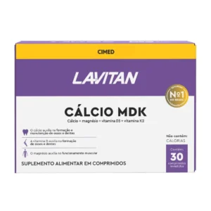 Cálcio MDK (30 Comp) - LAVITAN
