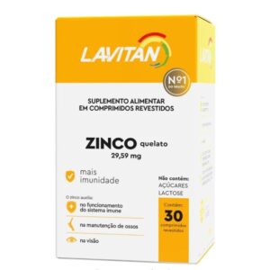 Zinco Quelato (30 Comp) - LAVITAN